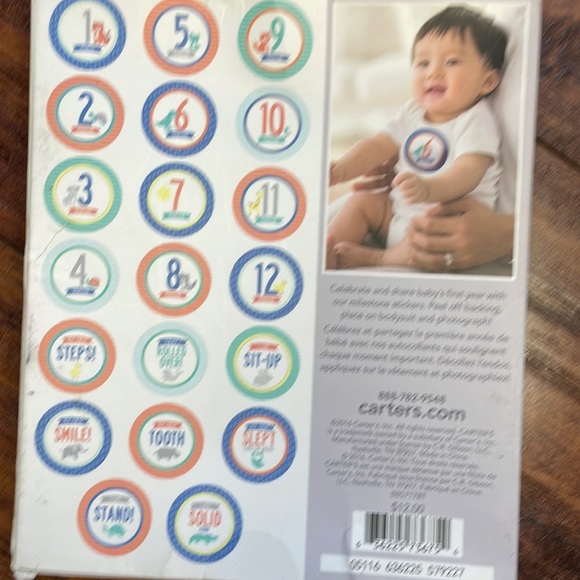 Carter’s first year belly stickers - Picture 2 of 2
